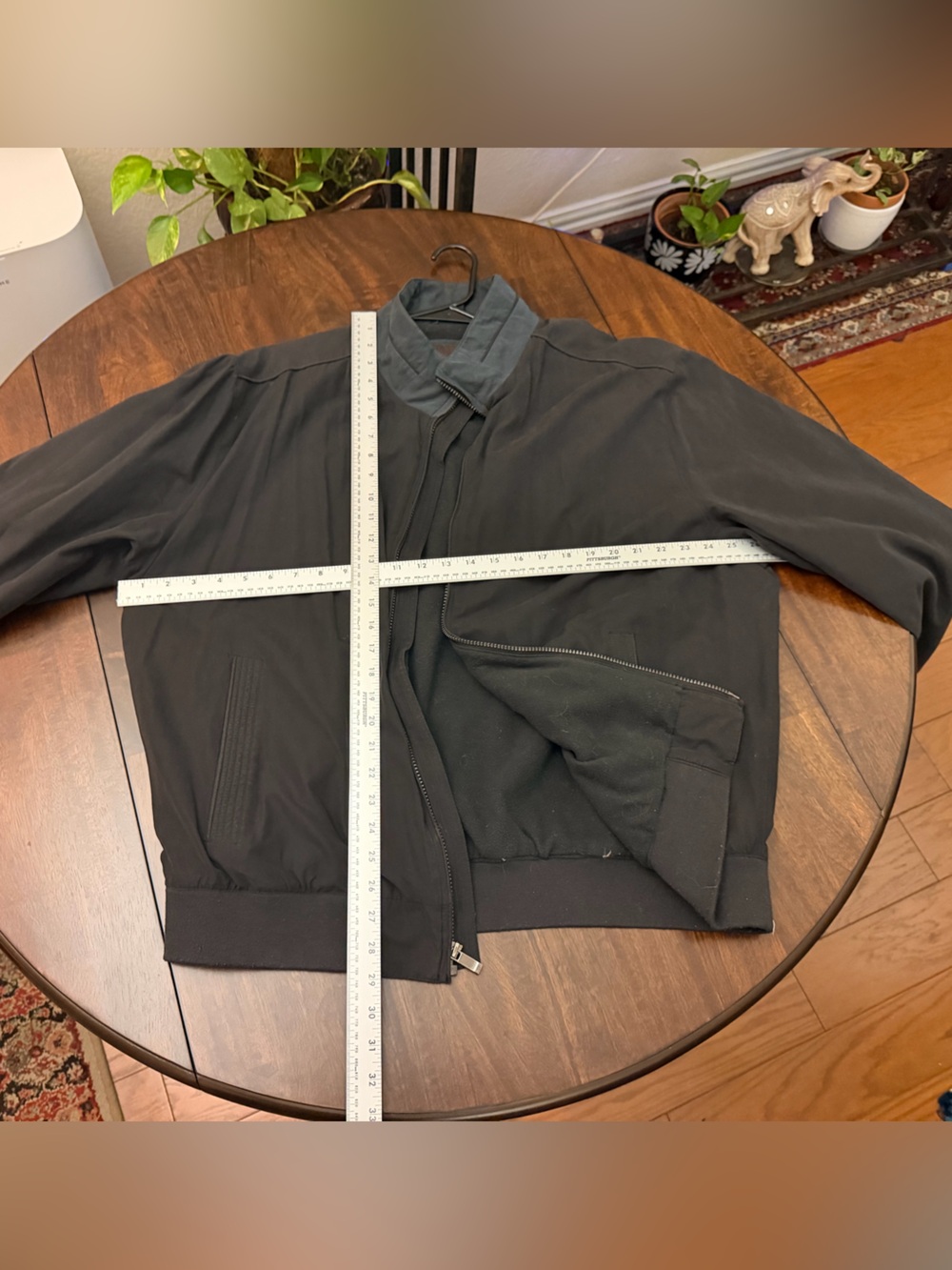 Weatherproof Black Men's Bomber Jacket with Zip Front